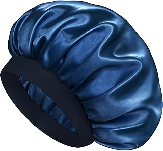 store-022 spec22 Classic Satin Sleep Bonnet Navy store-022-sku-2-2.png