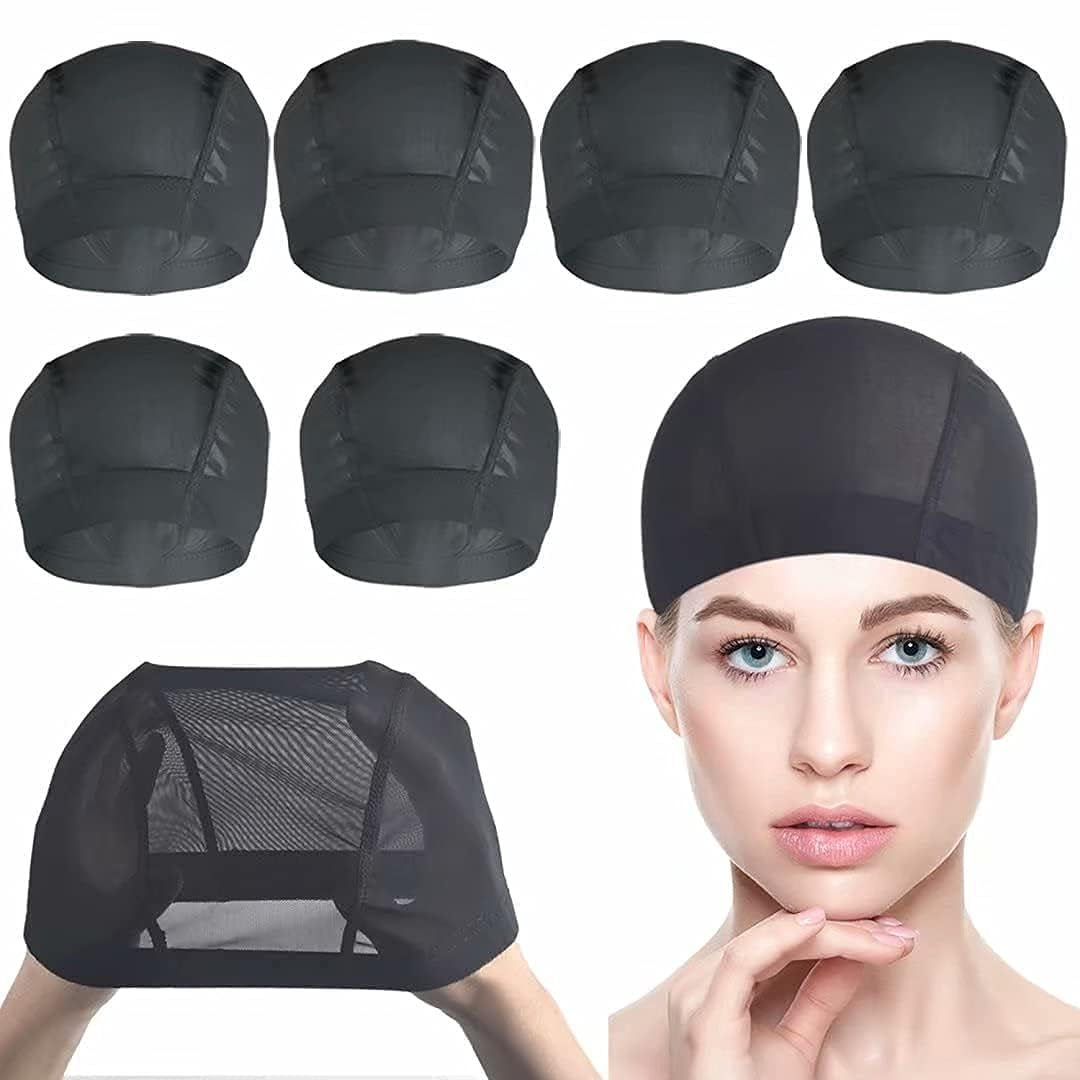 store-022 spec22 Stretchable Wig Cap Pack (6-pc) Dark store-022-sku-4-3.png
