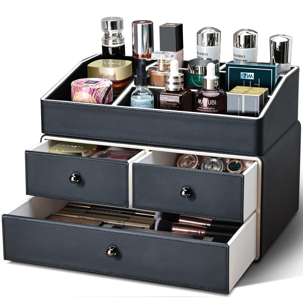Patterned Makeup Organizer - Medium