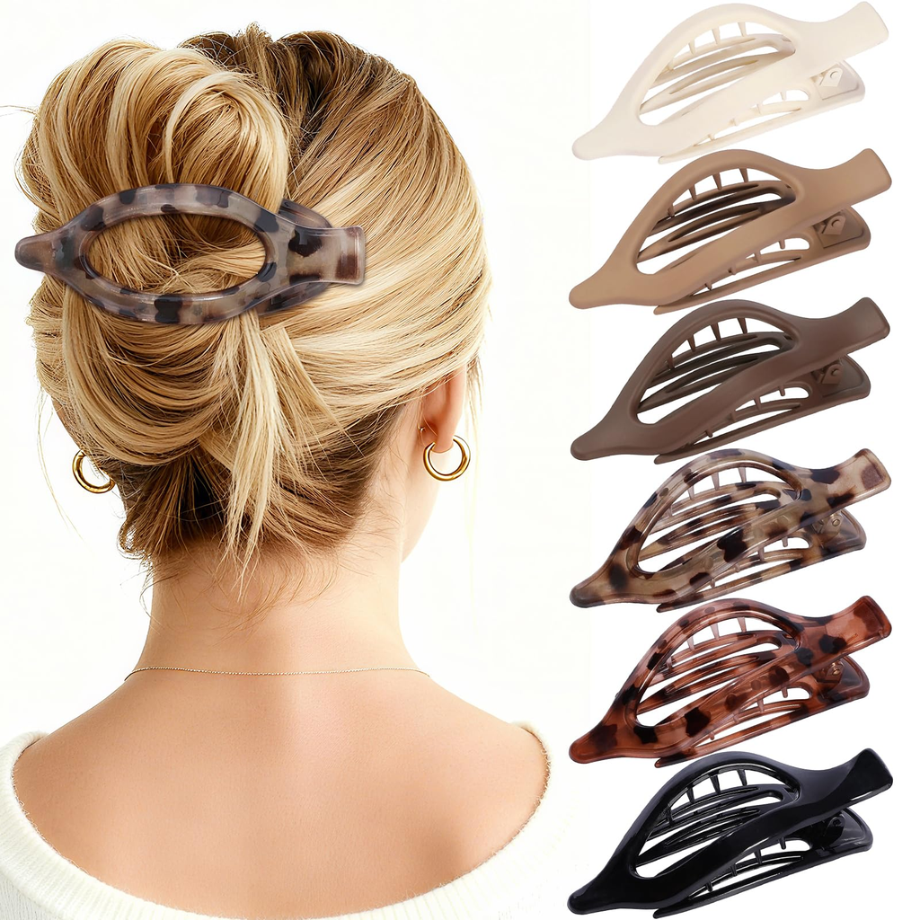 Slim Hair Clip - Natural