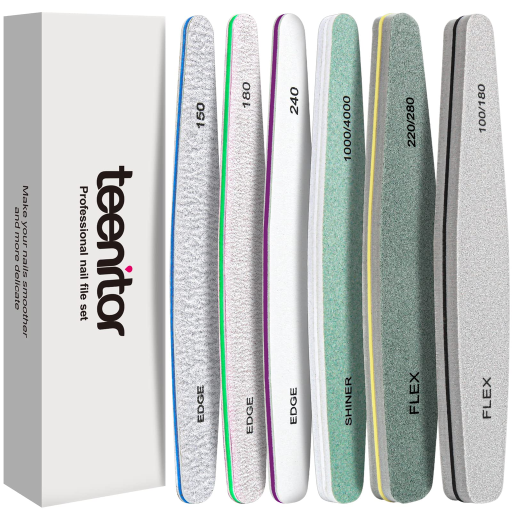 Natural Nail File - Olive