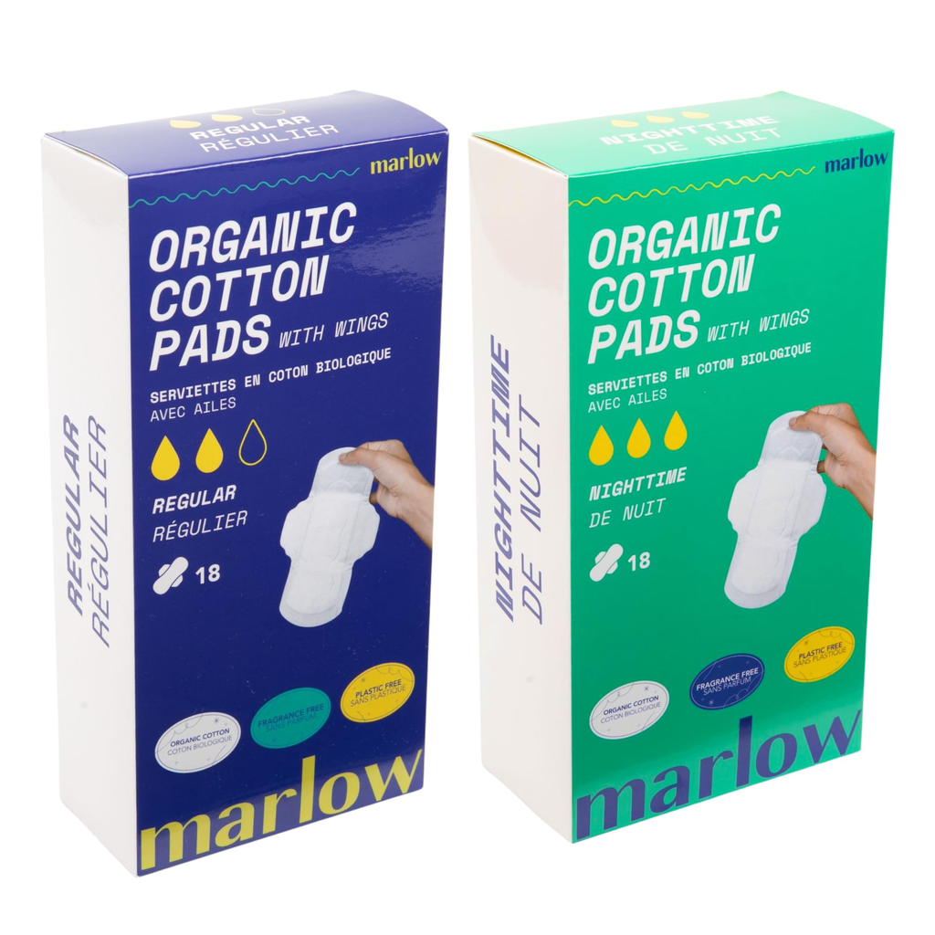 Premium Cotton Pads - Blue